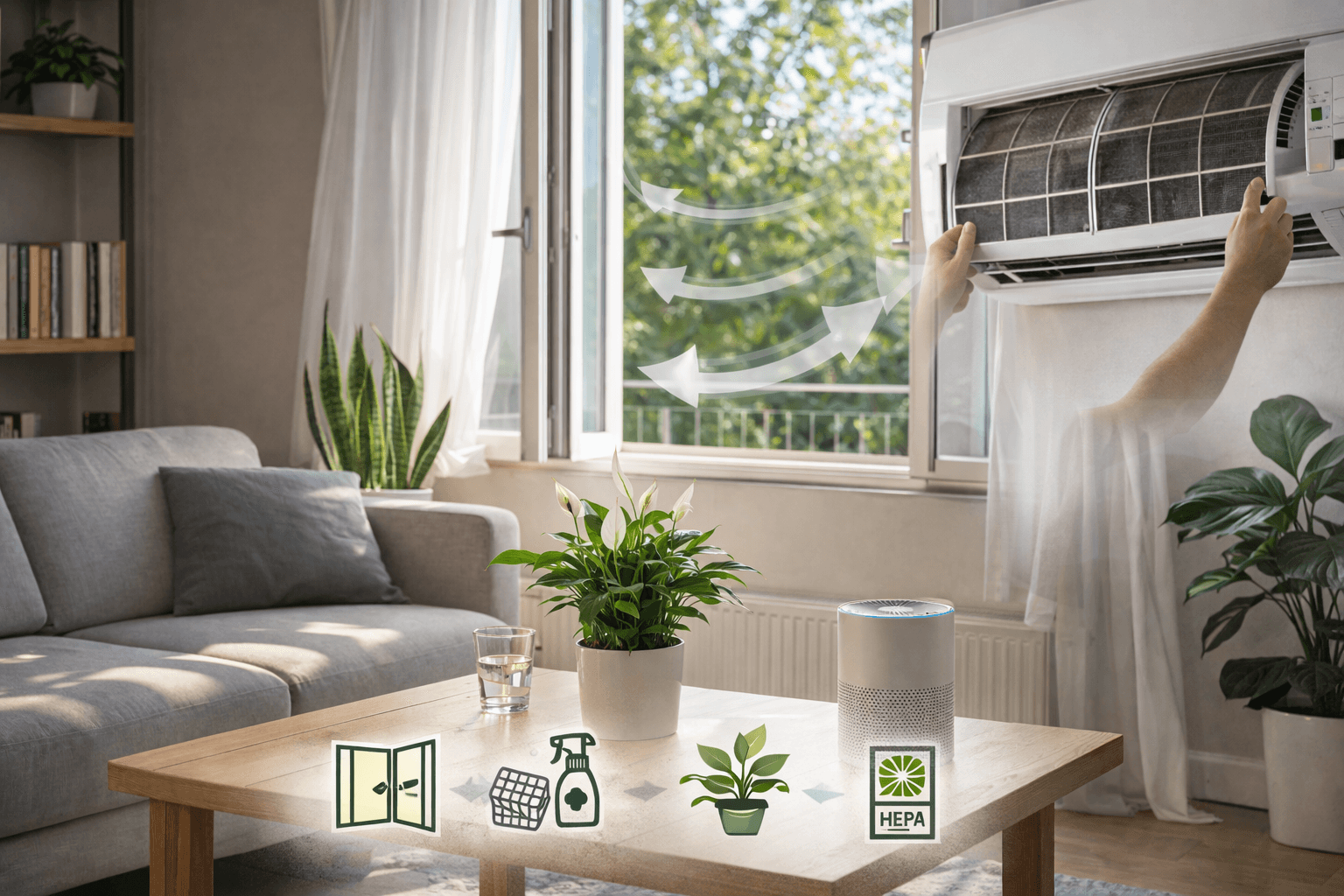 İç Hava Kalitesi İçin Pratik İpuçları